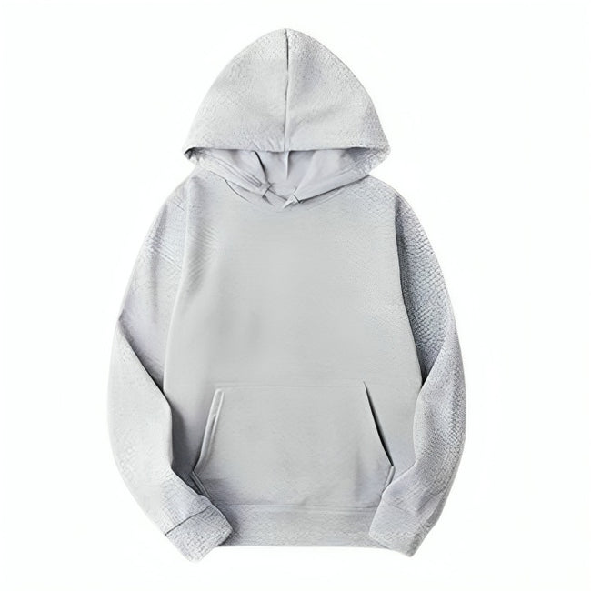 Nexuitive Classic Pullover Hoodie- White Hover Image